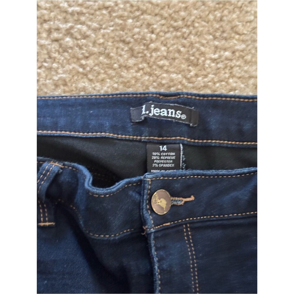 d. jeans Womens Skinny Jeans - Navy Blue